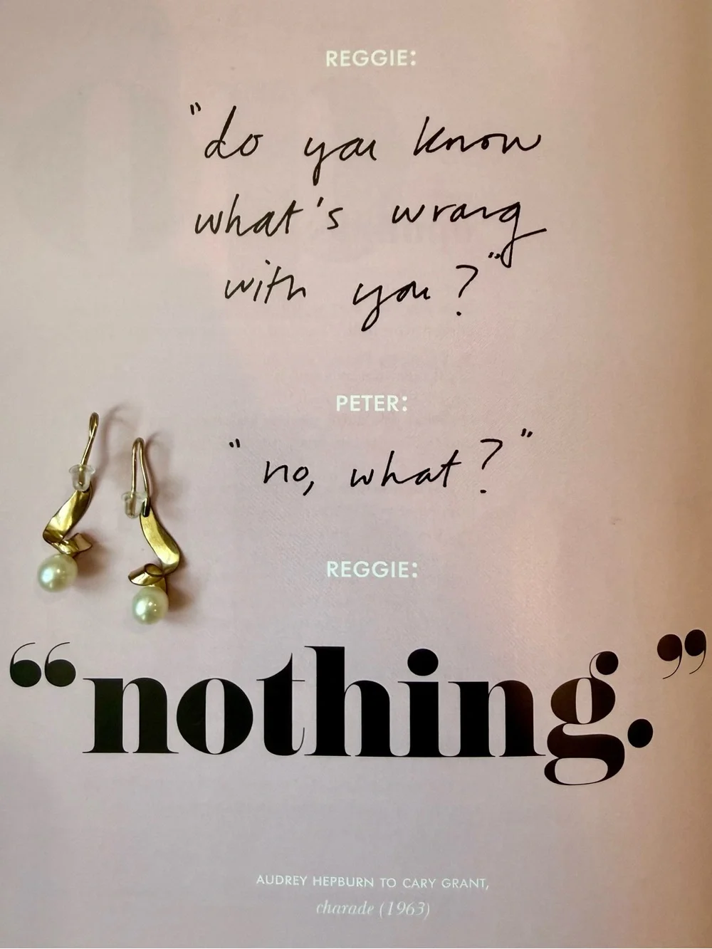 Vintage Gold Ribbon Pearl Drop Earrings - Women Jewelry